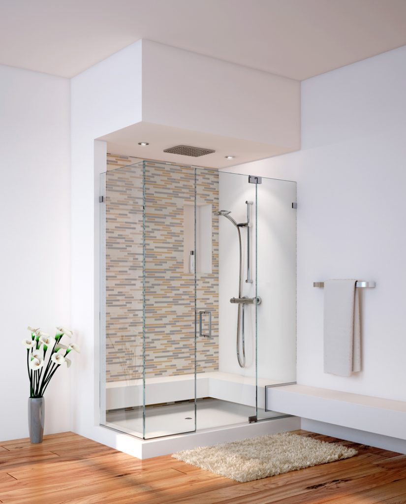 Majestic frameless shower door