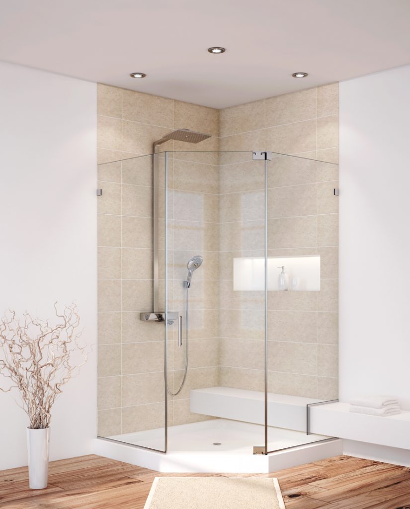 Majestic Frameless Shower Enclosure