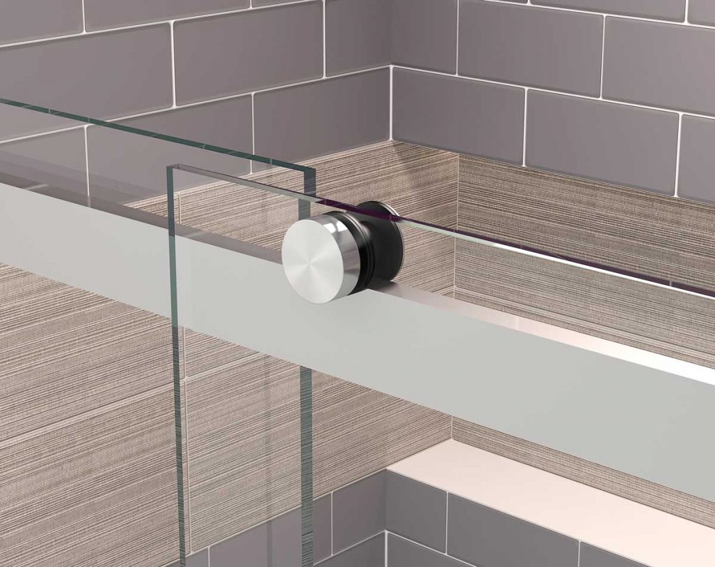 Equalis Series™ Luxury Glass Shower Doors Roller