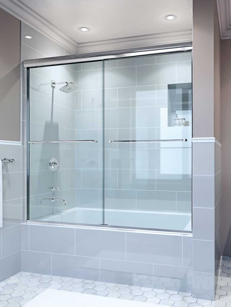 frameless sliding shower doors