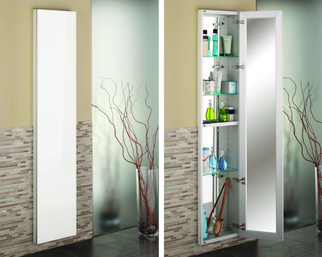 Glasscrafters full length mirrored medicine cabinet