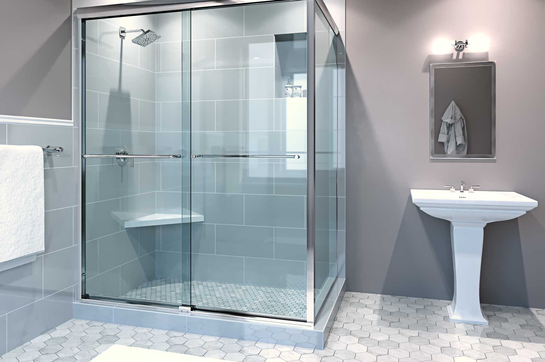 sliding glass shower doors