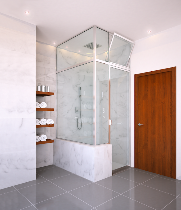 designed solid brass enclosures, shower door, sliding glass shower doors