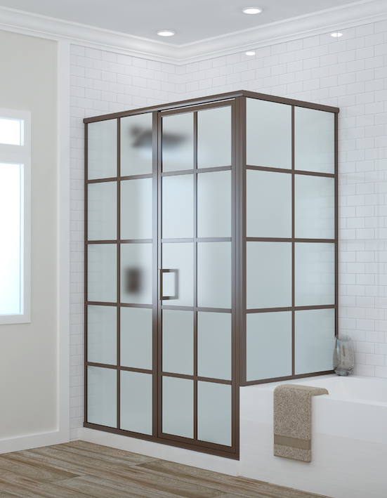 framed enclosure, heavy glass, visual appeal, enclosures, thicker glass, framed shower doors, easier to clean, glass shower doors, framed shower enclosures, shower doors enclosures, type of showers, mold and mildew