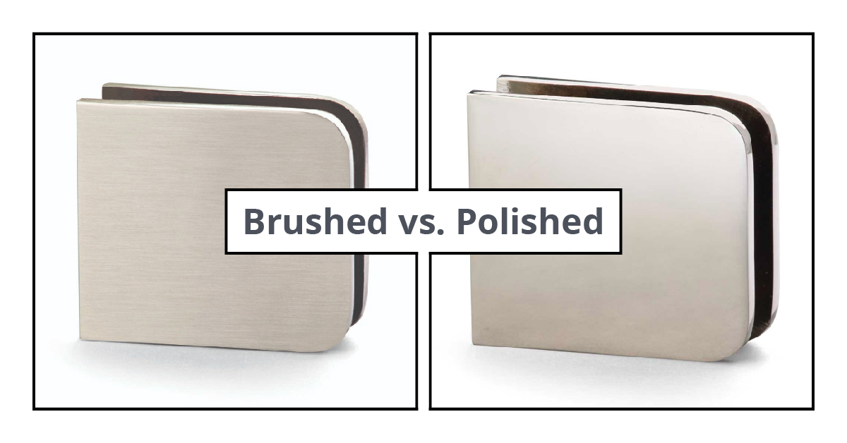 Shower Door Finishes 101: Polished Nickel vs Brushed Nickel